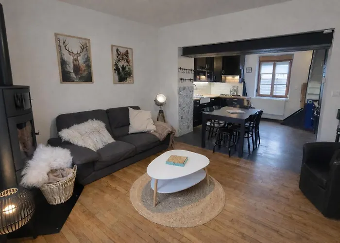 Maison Cosy 4-6 Pers Avec Terrasse & Hyper Centre A Pied 300 M Linge Inclus Holiday home Gerardmer